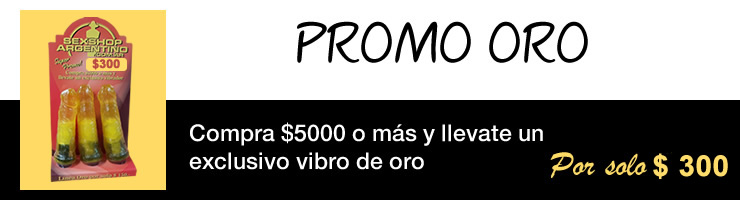 Sexshop En Ezeiza Promo Oro